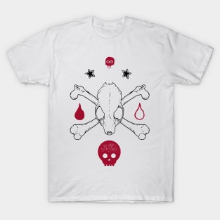 Trendy skull T-Shirt